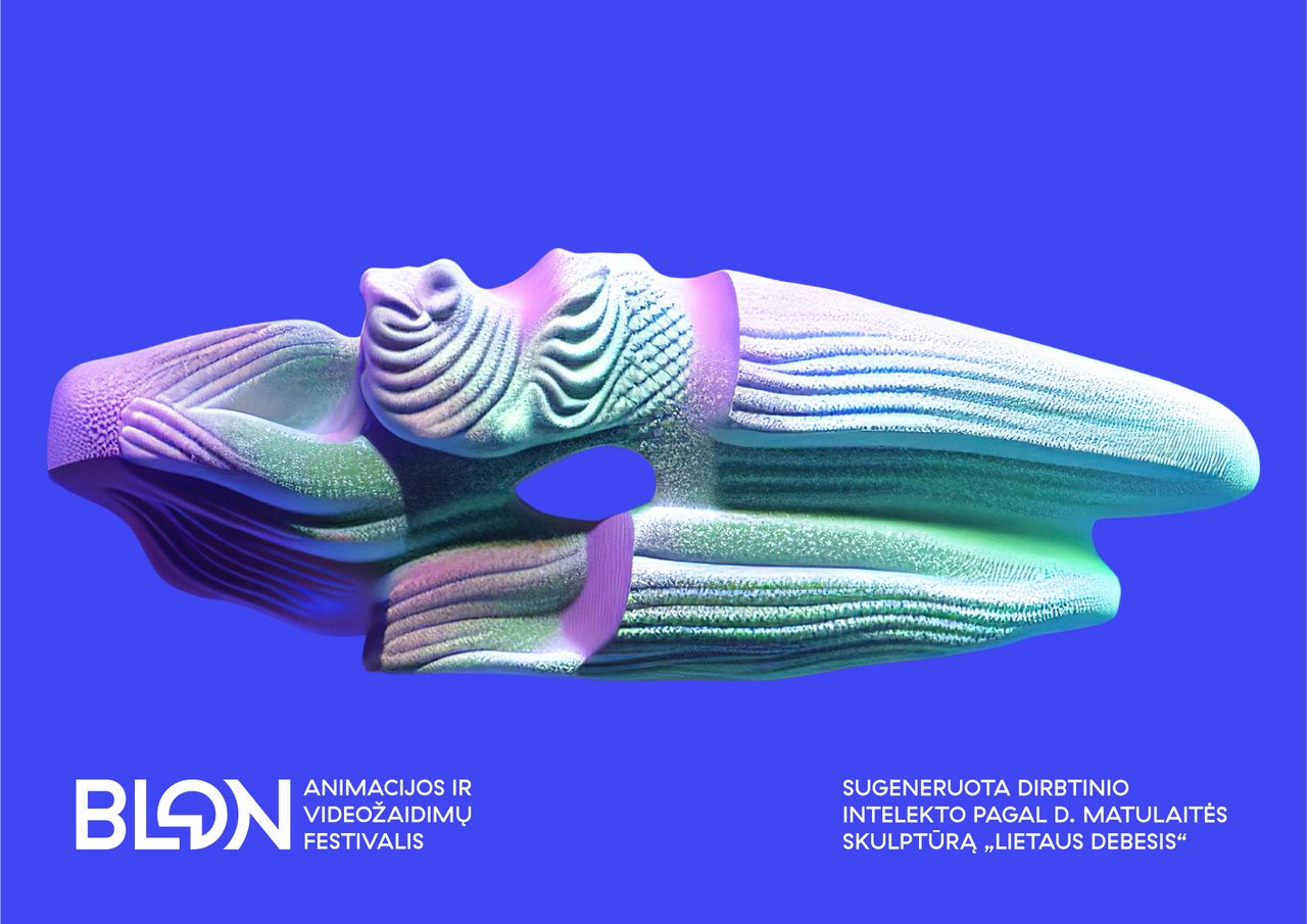 Festivalis BLON: pokalbis Skulptūrų parke apie dirbtinį intelektą kūryboje